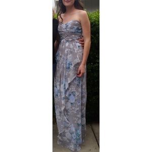 David’s Bridal Floor Length Gown